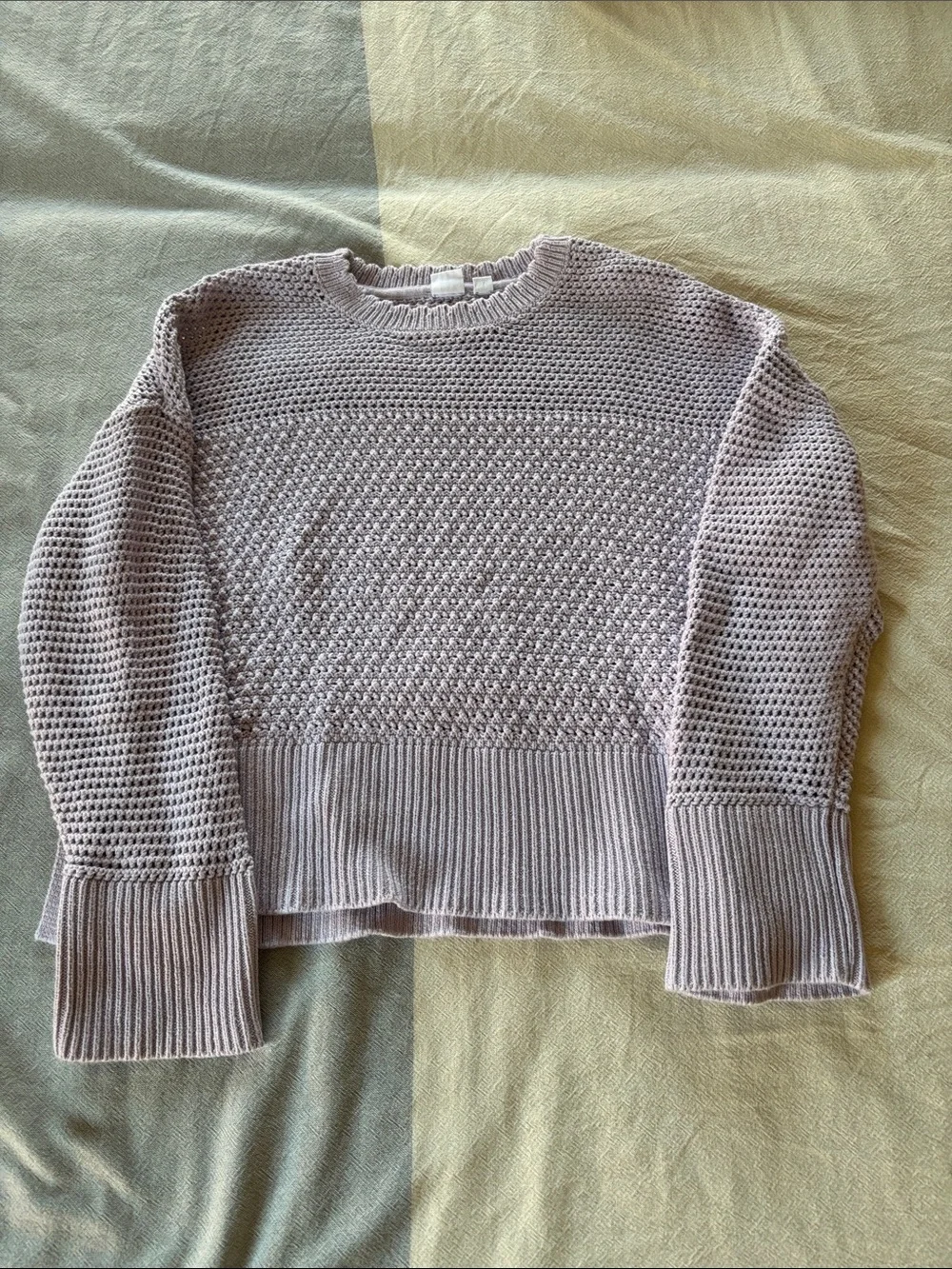 Gap Girl’s Crochet Lavender Sweater
